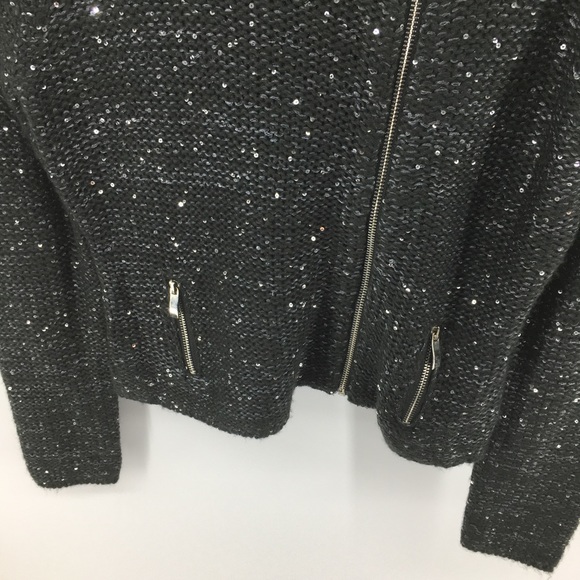 Mötivi Zip Up Knit Jacket Made In Italy - Picture 4 of 10